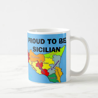 Sicilia, stolzes sizilianisches tasse