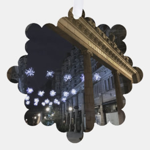 Sicilian Avenue Holborn London UK Christmas Foto Ornament Karte