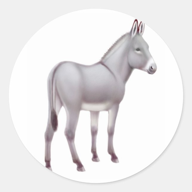 Sicilian Donkey Sticker (Vorderseite)