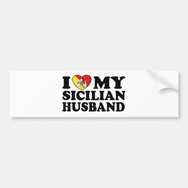 Sicilian Husband Autoaufkleber (Vorne)