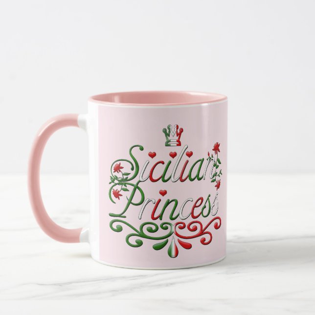 Sicilian Princess Mug Tasse (Links)