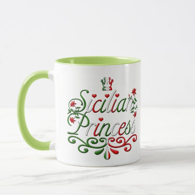 Sicilian Princess Mug Tasse (Links)
