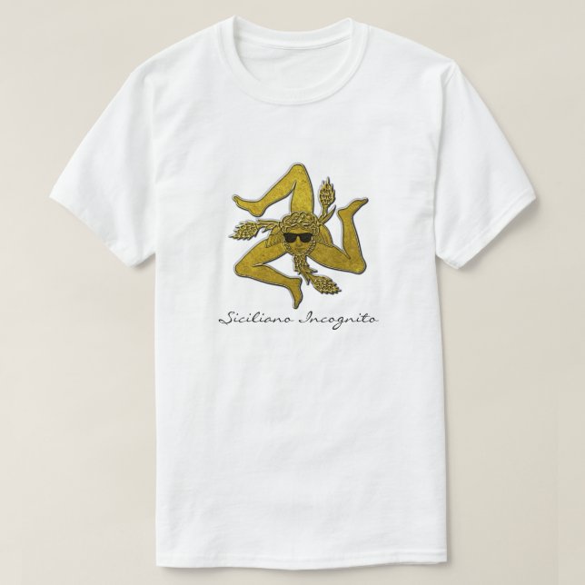 Siciliano inkognito T-Shirt (Design vorne)