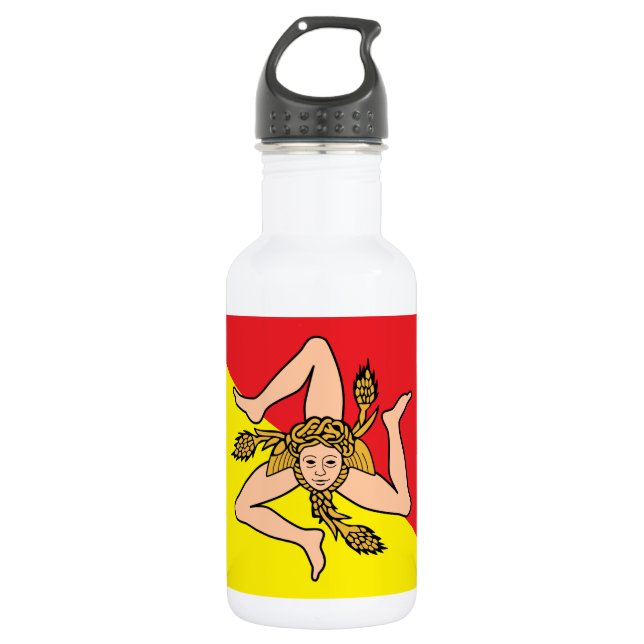 Sicily Liberty Flasche Edelstahlflasche (Vorderseite)