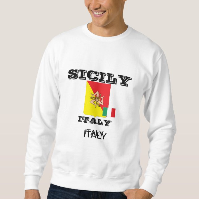 Sicily Wappen Sweatshirt (Vorderseite)