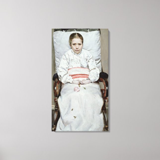 Sick Girl Leinwanddruck (Vorderseite)