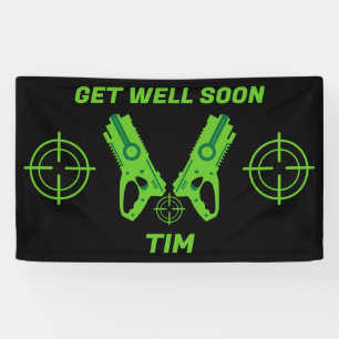 Sick Kid Super Hero Banner