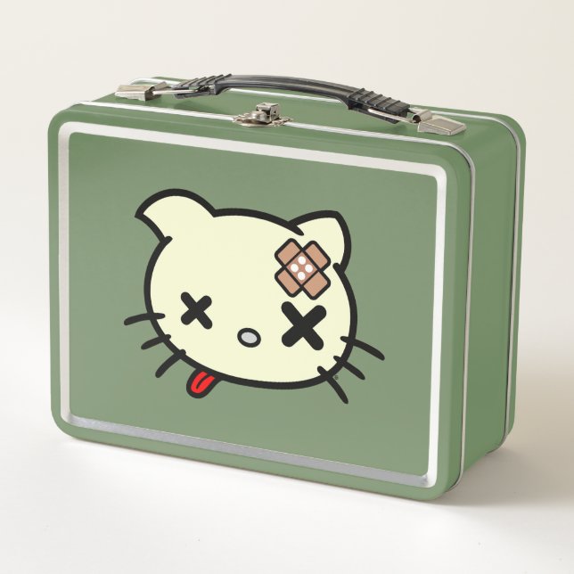Sick Kitty Metall Brotdose (Vorderseite)