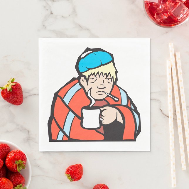 Sick Man Serviette (Von Creator hochgeladen)