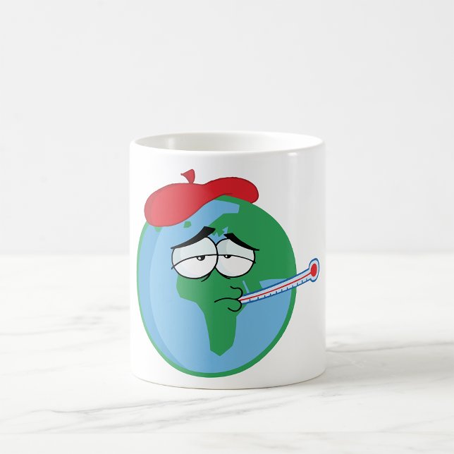 Sick Planet Kaffeetasse (Von Creator hochgeladen)