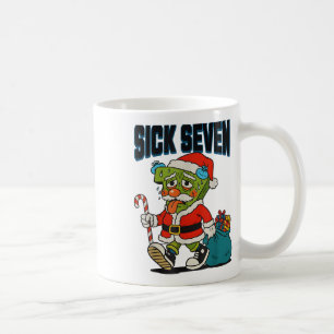 Sick Seven 67 Kostüm Lustiges Weihnachten Santa Mä Kaffeetasse