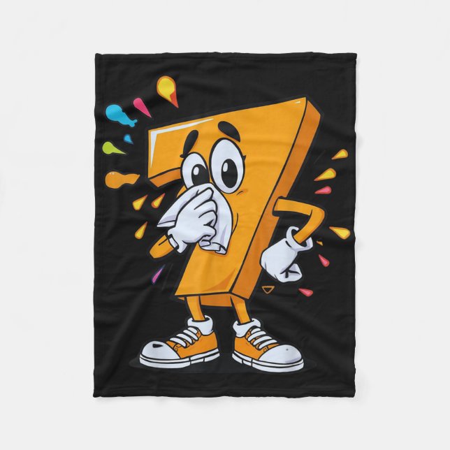 Sick Seven 67 Meme Halloween Costume For Fans  Fleecedecke (Vorderseite)