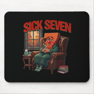 Sick Seven 67 Meme Halloween Kostüm Lustig Cozy Au Mousepad