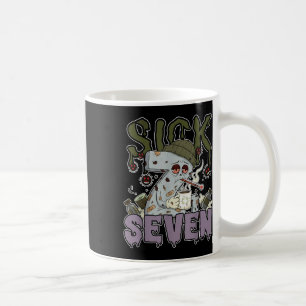 Sick Seven Meme T-Shirt 67 Six Seven Lustiger Wort Kaffeetasse