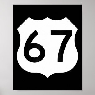 Sick Seven Meme T-Shirt Six Seven Poster
