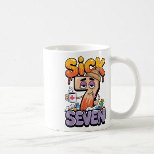 Sick Seven Six Seven 6 7 Lustig 67 Gen Alpha Slang Kaffeetasse