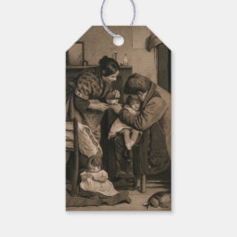 Sick Young Girls unterstützt von ihrem Vater und M Geschenkanhänger