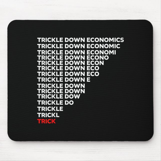 Sicker-Effekt-Ökonomie Mousepad (Vorne)