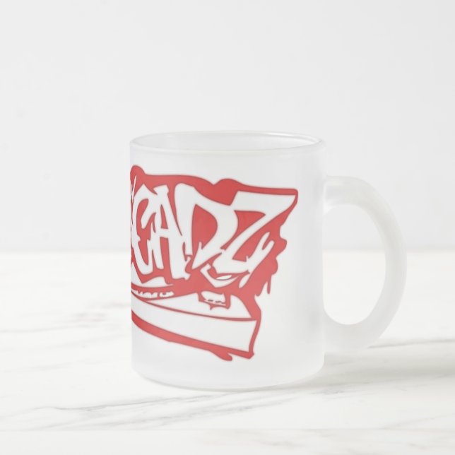 sickheadz mattierte Tasse (Rechts)