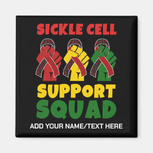 SICKLE CELL Awareness SUPPORT SQUAD Individuelle N Magnet