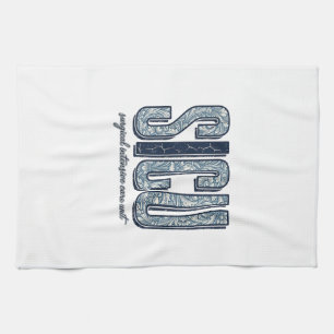 SICU Chirurgische Intensivstation Vintage-Shirt De Geschirrtuch