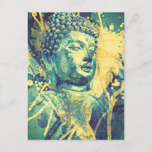 Siddhartha Buddha Postkarte