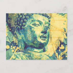 Siddhartha Buddha Postkarte