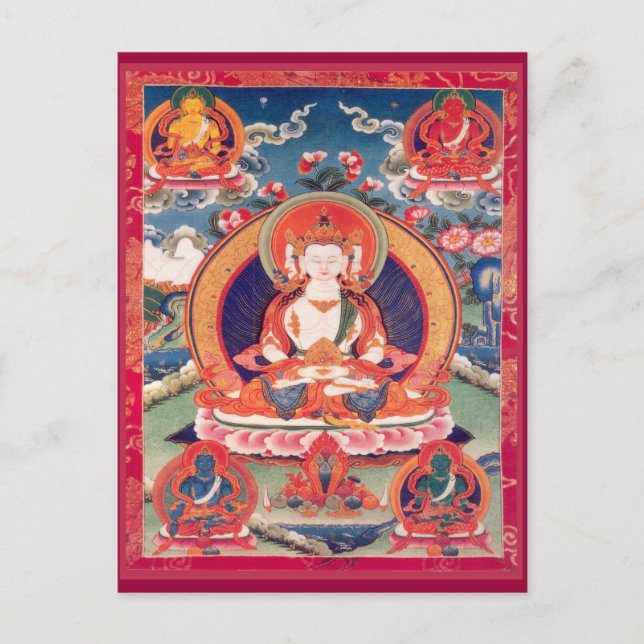 Siddhārtha Gautama Buddha Postkarte (Vorderseite)