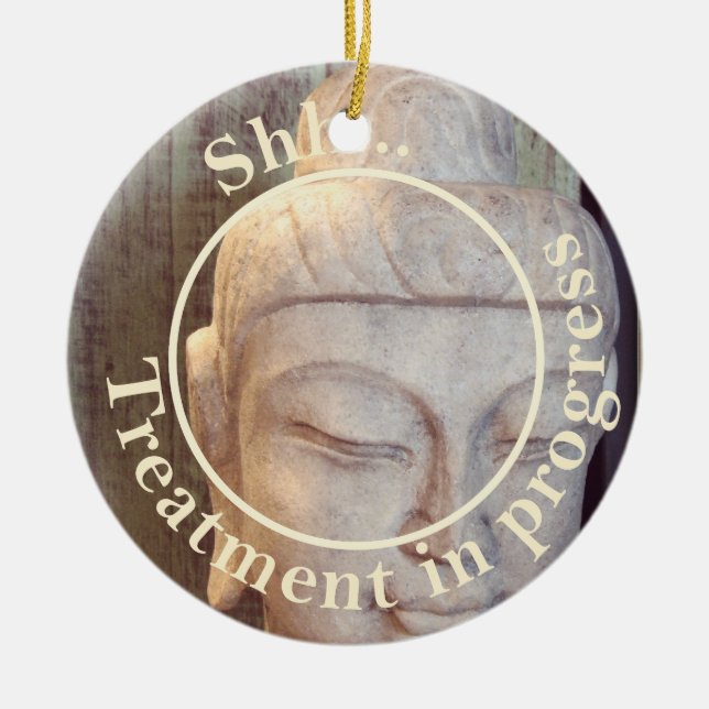 Siddhartha Gautama Foto Keramik Ornament (Vorne)