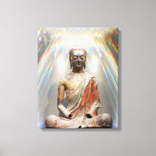 Siddhartha Gautama Statue Leinwanddruck