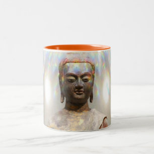 Siddhartha Gautama Statue Zweifarbige Tasse