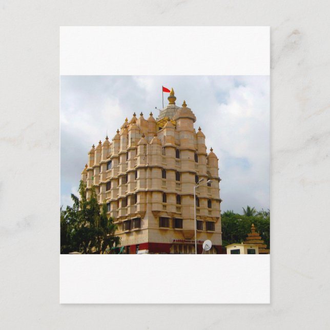 SIDDHIVINAYAK TEMPLE MUMBAI INDIEN POSTKARTE (Vorderseite)