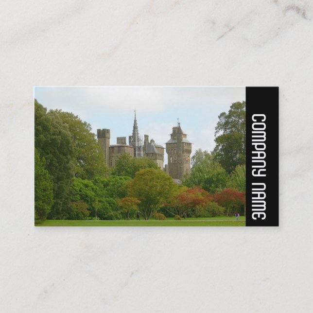 Side Band - Cardiff Castle Visitenkarte (Vorderseite)