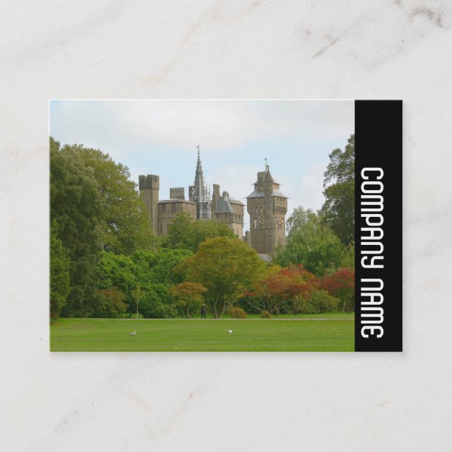 Side Band - Cardiff Castle Visitenkarte (Vorderseite)