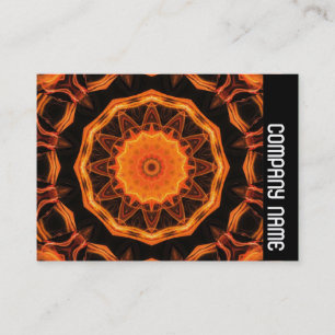Side Band - Orange Kaleidescope 01 Visitenkarte