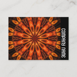 Side Band - Orange Kaliediscope 02 Visitenkarte