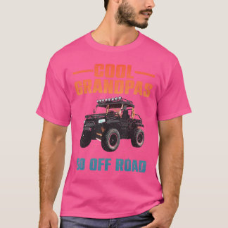 Side-by-Side-Design für Opa Männer Offroad UTV S T-Shirt