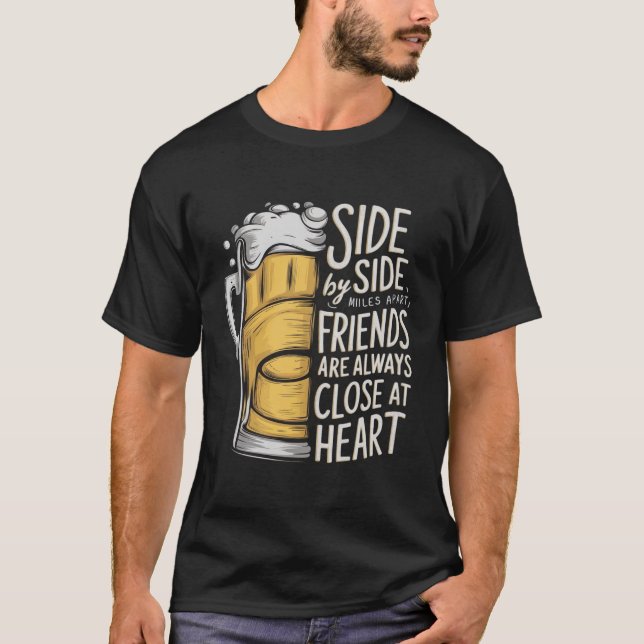 Side by Side Friendship T - Shirt (Vorderseite)