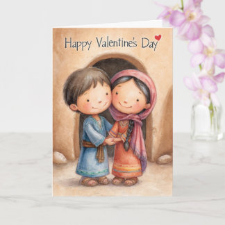 Side by Side Valentine Card Karte
