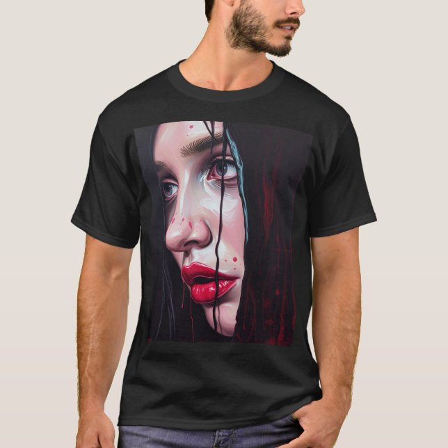 "Side Glance" T-Shirt (Vorderseite)