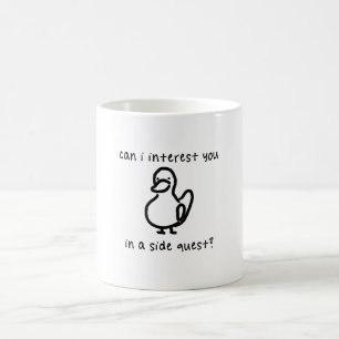 Side Quest Gaming Meme Kaffeetasse