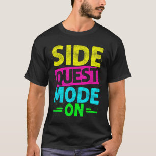 Side Quest Modus Ein Lustiges Rave Edm Festival Ga T-Shirt