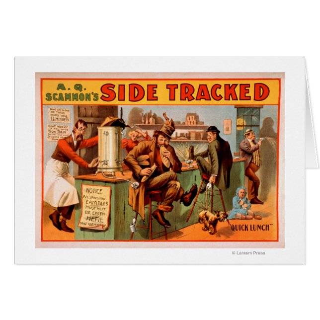 Side Tracked - Comical Caf � Scene Theater (Vorderseite (Horizontal))