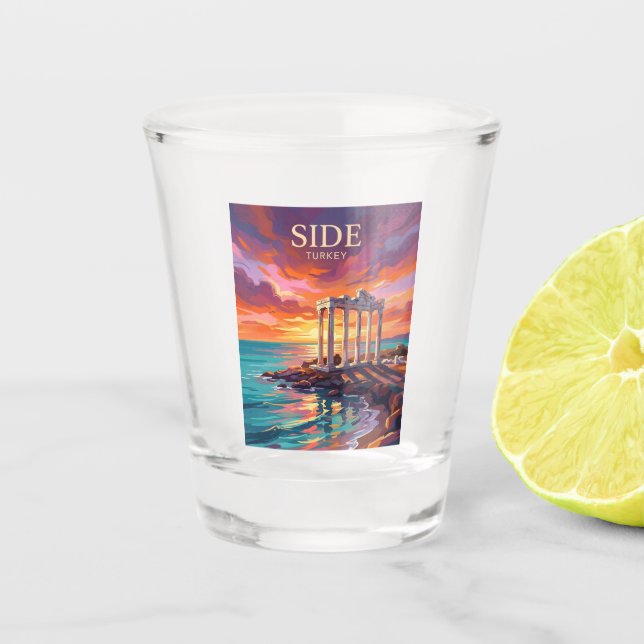 Side Türkei Schnapsglas (Vorderseite)