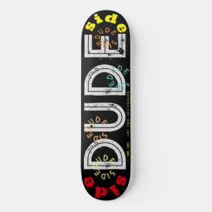 SIDE-TYP OFFIZIELL JMT 8 1/4" Skateboarddecke Skateboard