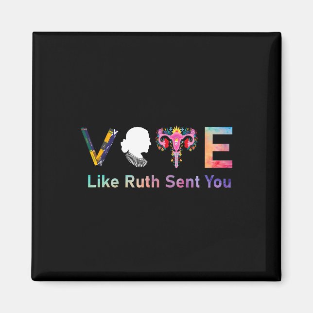 Side Vote wie Ruth schickte Ihnen feministische St Magnet (Vorne)