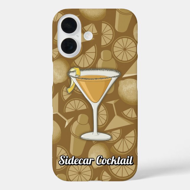 Sidecar Cocktail Case-Mate iPhone Hülle (Rückseite)