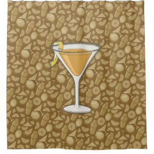 Sidecar Cocktail Duschvorhang