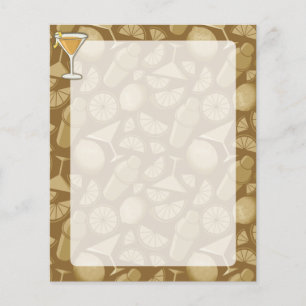 Sidecar Cocktail Flyer