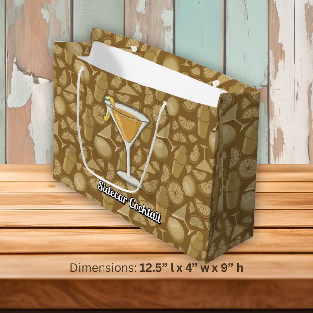 Sidecar Cocktail Große Geschenktüte (Von Creator hochgeladen)